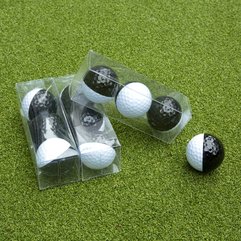 Enhance Your Golf Game with Our Two-Tone Dual Layer Golf Putter Practice Ball